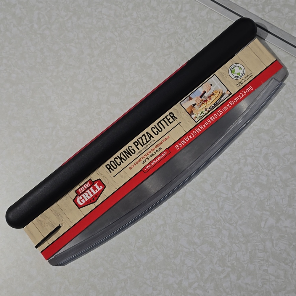 Expert Grill Rocking Pizza Cutter NWT‎